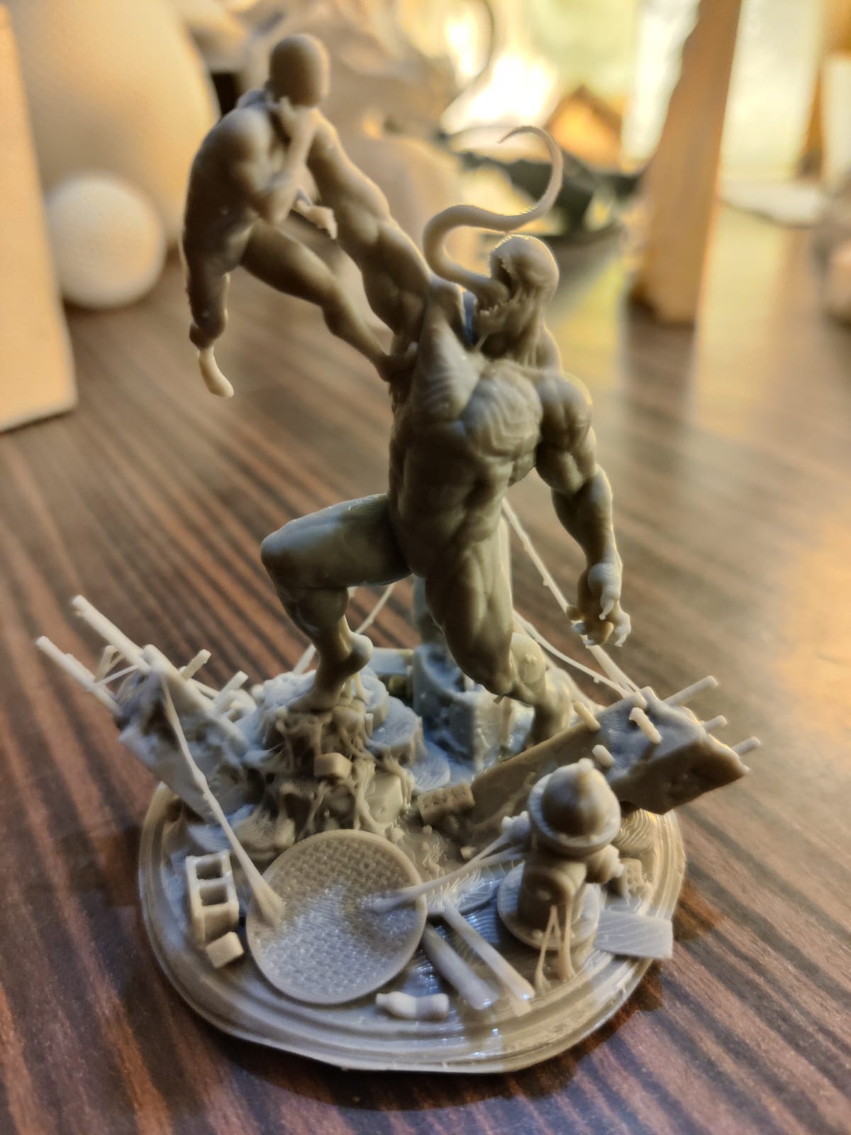 SLA precision resin component
