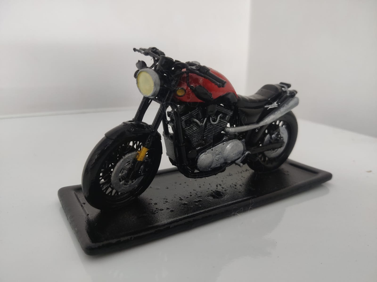 SLA high-detail resin print