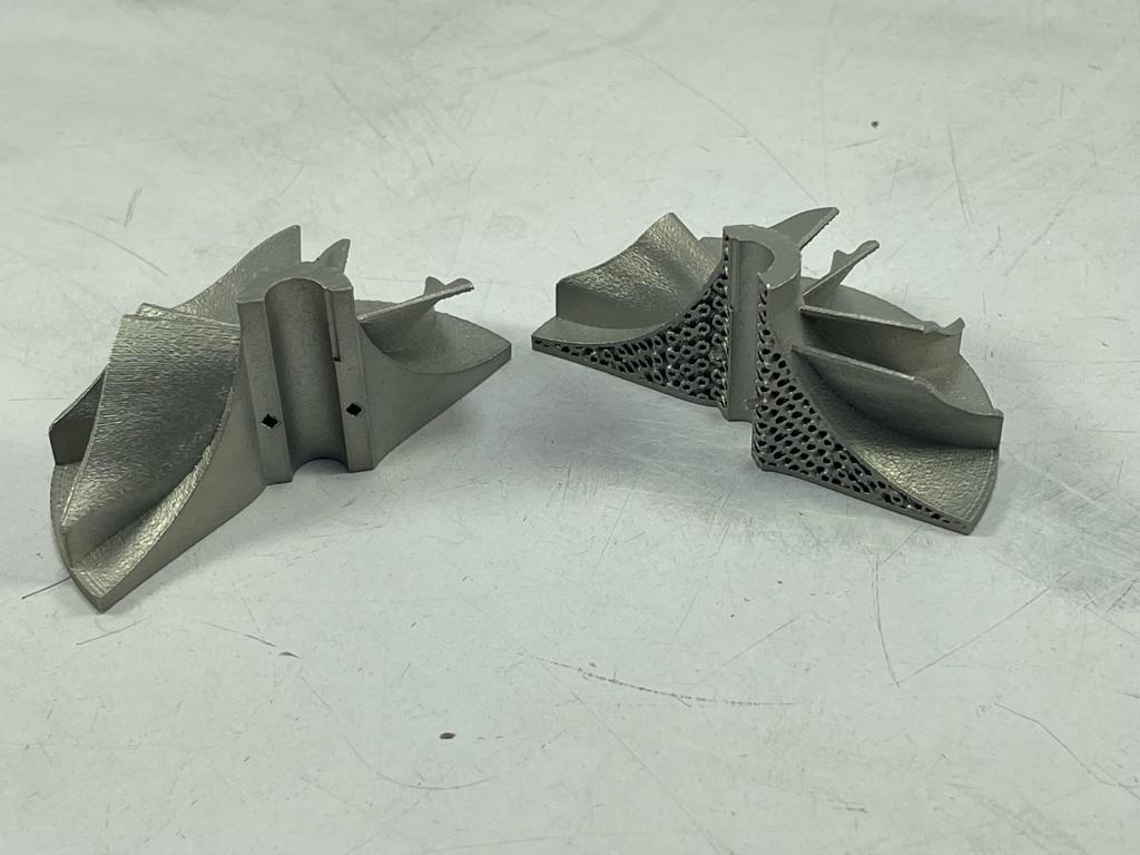 SLS complex geometry print