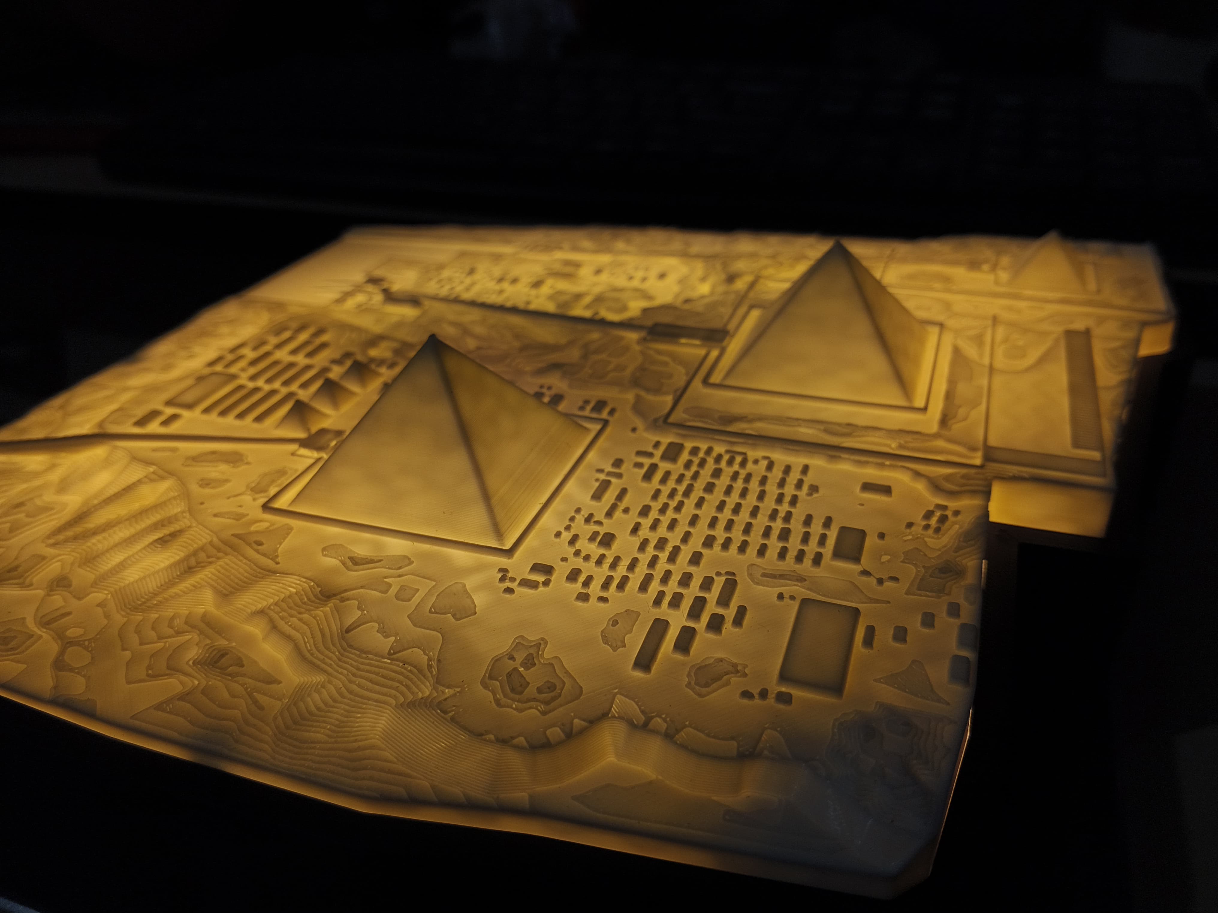 DLP fine-detail resin print